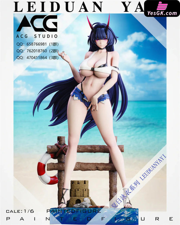 Honkai Impact Swimsuit Raiden Mei 1/6 GK Statue - ACG Studio [In-Stock] - Full Payment - Honkai