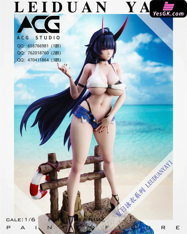 Honkai Impact Swimsuit Raiden Mei 1/6 GK Statue - ACG Studio [In-Stock] - Full Payment - Honkai