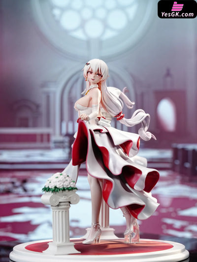 Honkai Impact Theresa Apocalypse Wedding Dress GK Statue - Arctic wolf Studio [In-Stock] Full Payment / A Genshin Impact