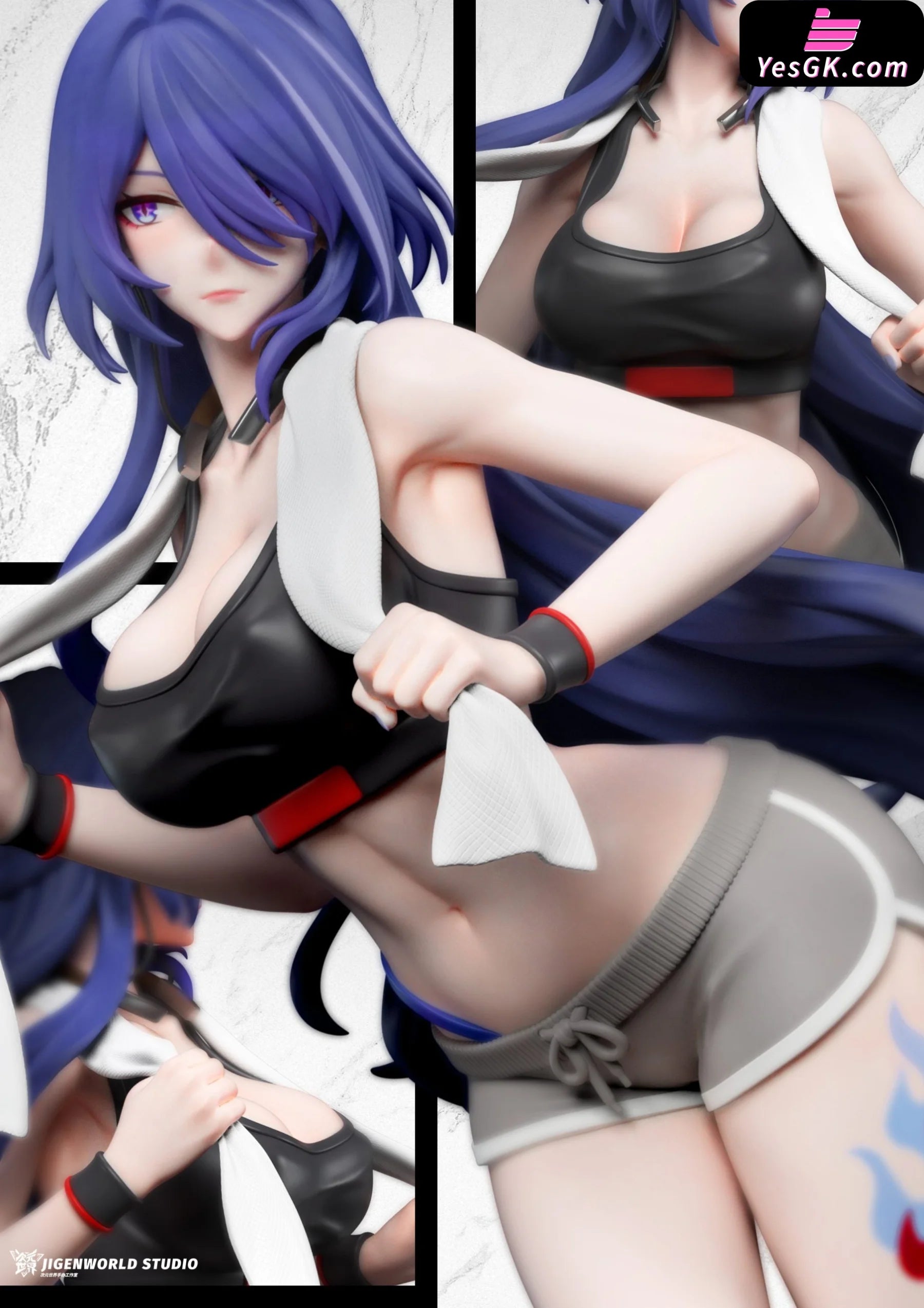 Honkai: Star Rail Acheron Resin Statue - Jigenworld Studio [Pre-Order] Honkai