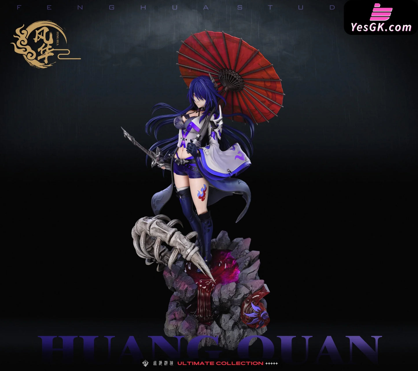 Honkai: Star Rail Acheron Statue - Feng Hua Studio [Pre-Order] Full Payment / Purple Clothes 1/6