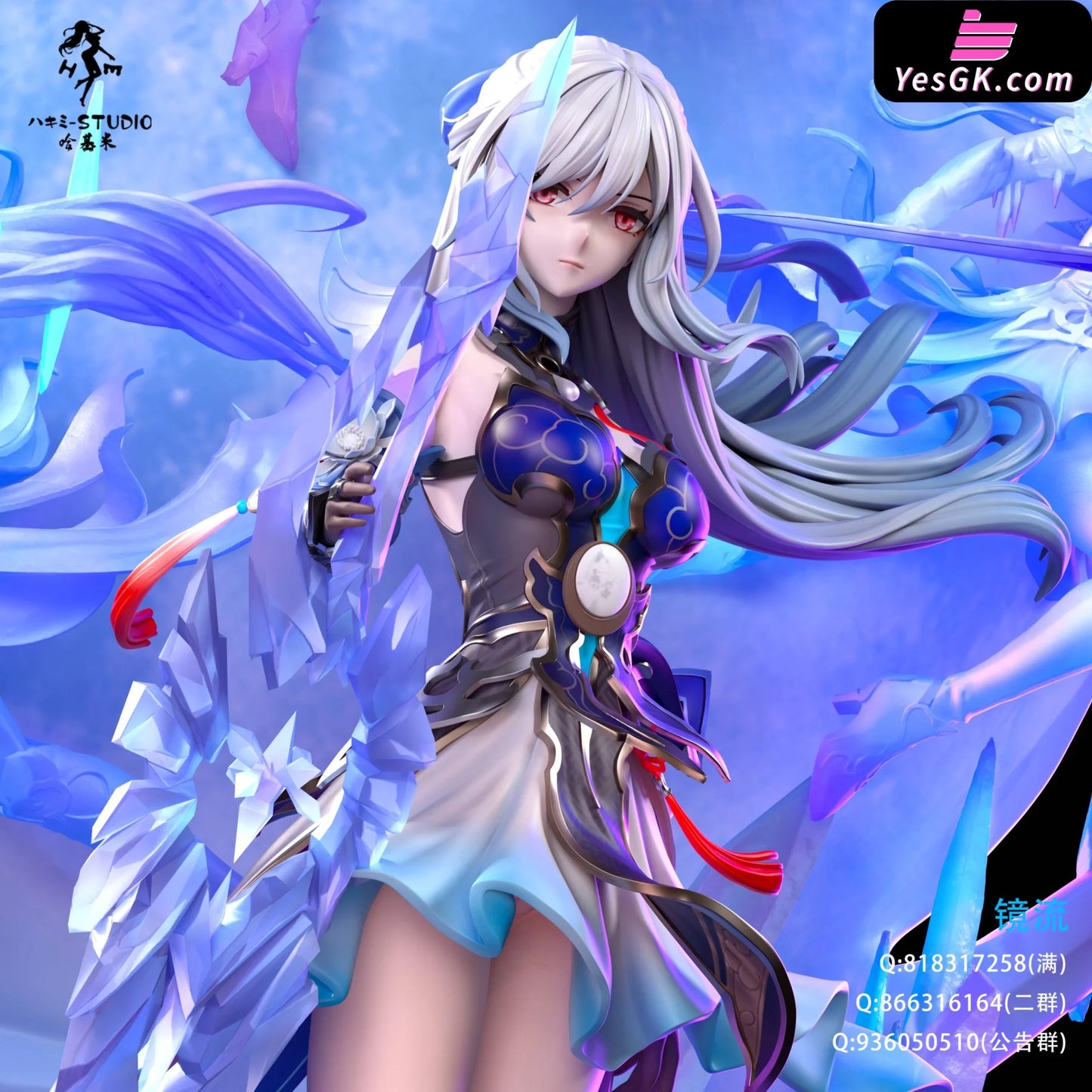 Honkai: Star Rail Ascend To The Divine Rank Jingliu Resin Statue - Hakimi Studio [Pre-Order] Honkai