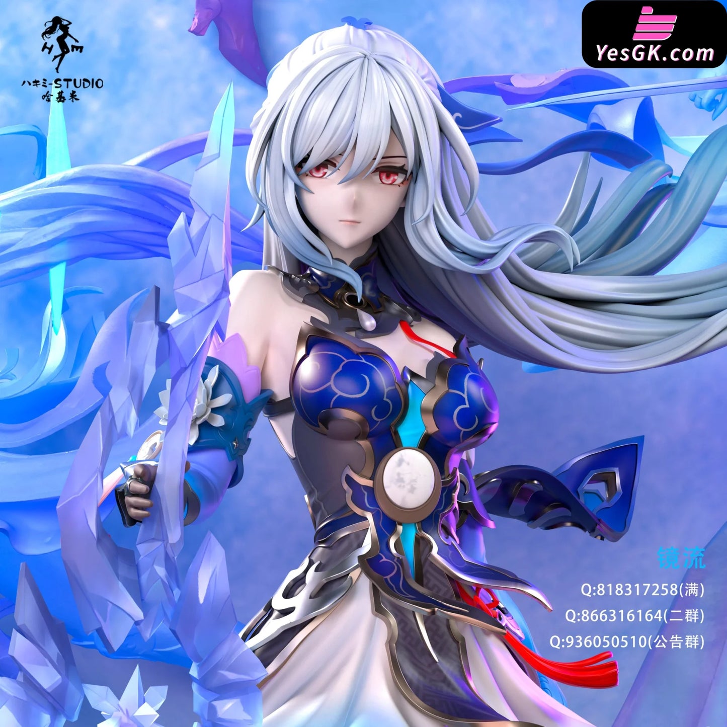 Honkai: Star Rail Ascend To The Divine Rank Jingliu Resin Statue - Hakimi Studio [Pre-Order] Honkai