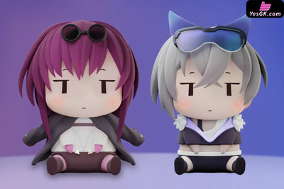 Honkai: Star Rail Kafka & Silver Wolf SD GK Statue - SC Studio [In-Stock] - Full Payment / Kafka - Honkai