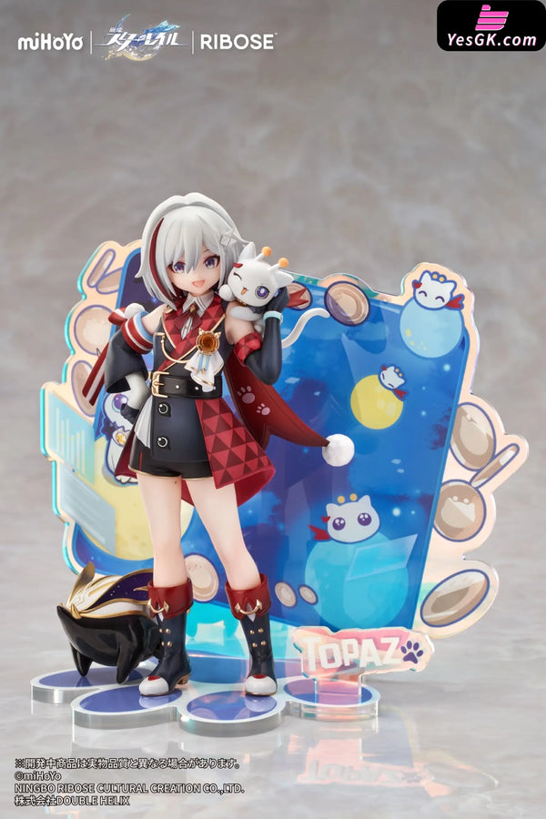 Honkai: Star Rail Little Cat Series Topaz & Numby Ver. Non Scale Figure (Licensed) - RIBOSE [Pre-Order] - Honkai