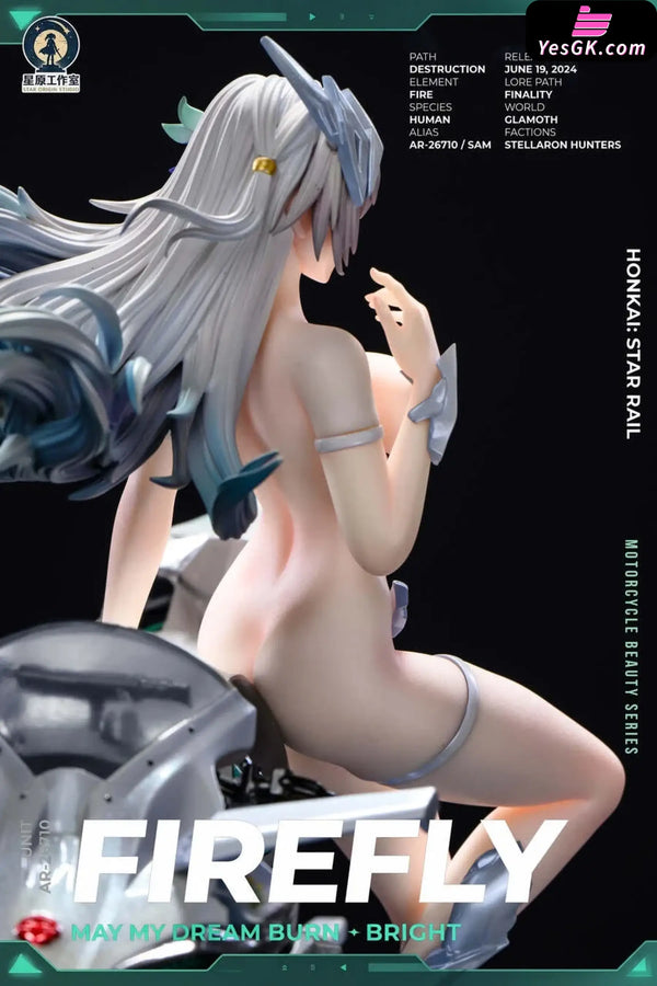 Honkai: Star Rail Motorcycle Beauty Firefly Statue - Star Origin Studio