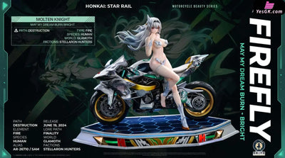 Honkai: Star Rail Motorcycle Beauty Firefly Statue - Star Origin Studio