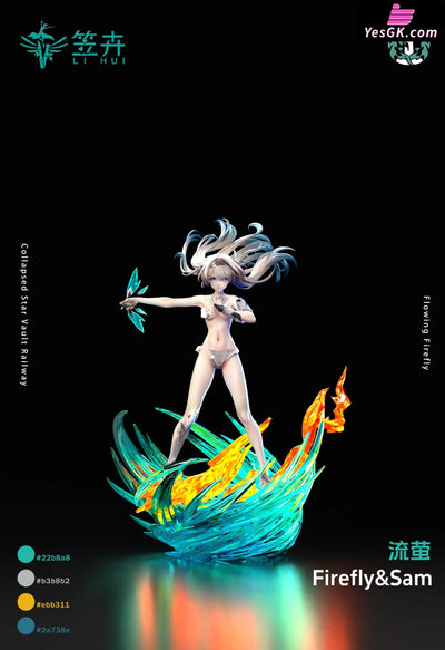 Honkai: Star Rail Sam & Firefly Resin Statue - Li Hui Studio [Pre-Order] Deposit / D 1/6 Scale