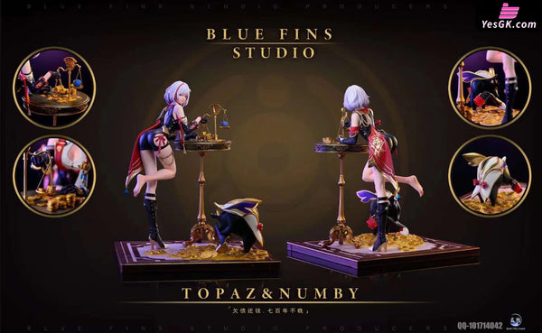 Honkai: Star Rail Topaz Numby Statue - Blue Fins Studio [Pre-Order] Deposit / A: In-Game Clothing