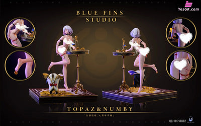 Honkai: Star Rail Topaz Numby Statue - Blue Fins Studio [Pre-Order] Deposit / B: Nude Version Nsfw