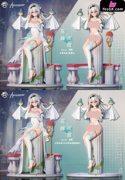Honkai Wedding dress firefly Resin Statue - Arctic Wolf Studio [In-Stock] Full Payment / B Honkai