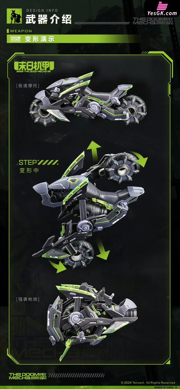 Honor Of Kings Sun Shangxiang Doomsday Mecha 1:12 Assembled Movable Model (Licensed) Statue -