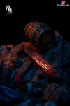 Howl’s Moving Castle Silhouette Moments Series Howl & Sophie Embrace Amidst the Flames GK Statue - Shen Yin Studio