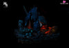 Howl’s Moving Castle Silhouette Moments Series Howl & Sophie Embrace Amidst the Flames GK Statue - Shen Yin Studio