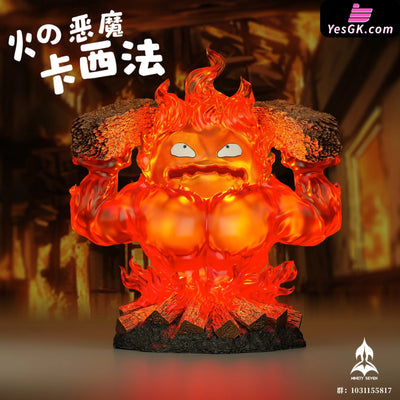 Howl’s Moving Castle Angry Calcifer GK Statue - NINETY SEVEN Studio [Pre-Order] Deposit Miyazaki Anime