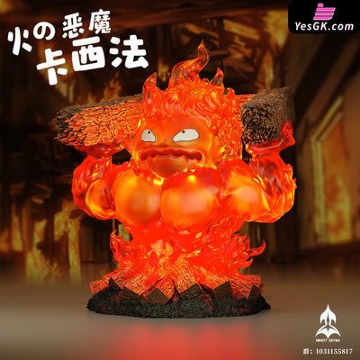 Howl’s Moving Castle Angry Calcifer GK Statue - NINETY SEVEN Studio [Pre-Order] Miyazaki Anime
