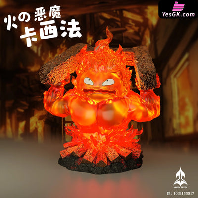 Howl’s Moving Castle Angry Calcifer GK Statue - NINETY SEVEN Studio [Pre-Order] Miyazaki Anime