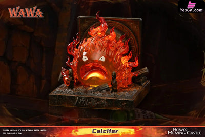 Howl’s Moving Castle Angry Calcifer GK Statue - WAWA Studio [Pre-Order] Deposit / A Version Miyazaki Anime