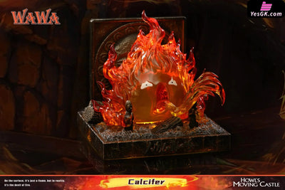 Howl’s Moving Castle Angry Calcifer GK Statue - WAWA Studio [Pre-Order] Deposit / B Version Miyazaki Anime
