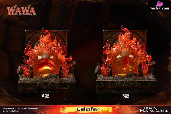 Howl’s Moving Castle Angry Calcifer GK Statue - WAWA Studio [Pre-Order] Miyazaki Anime