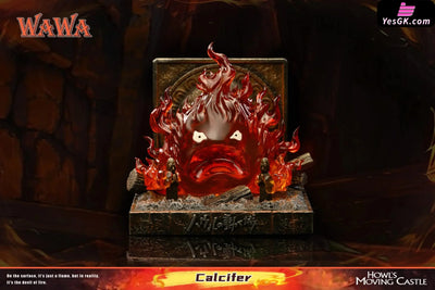 Howl’s Moving Castle Angry Calcifer GK Statue - WAWA Studio [Pre-Order] Miyazaki Anime