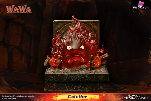 Howl’s Moving Castle Angry Calcifer GK Statue - WAWA Studio [Pre-Order] Miyazaki Anime