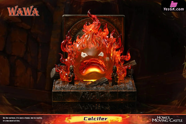 Howl’s Moving Castle Angry Calcifer GK Statue - WAWA Studio [Pre-Order] Miyazaki Anime