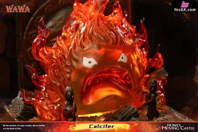 Howl’s Moving Castle Angry Calcifer GK Statue - WAWA Studio [Pre-Order] Miyazaki Anime