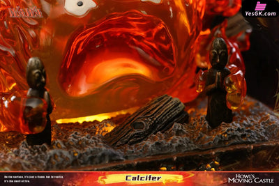 Howl’s Moving Castle Angry Calcifer GK Statue - WAWA Studio [Pre-Order] Miyazaki Anime