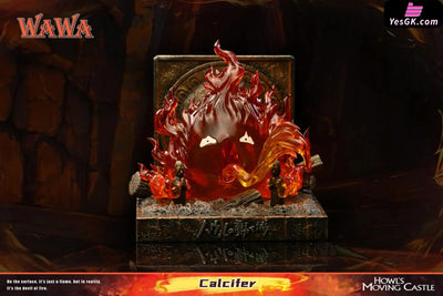 Howl’s Moving Castle Angry Calcifer GK Statue - WAWA Studio [Pre-Order] Miyazaki Anime