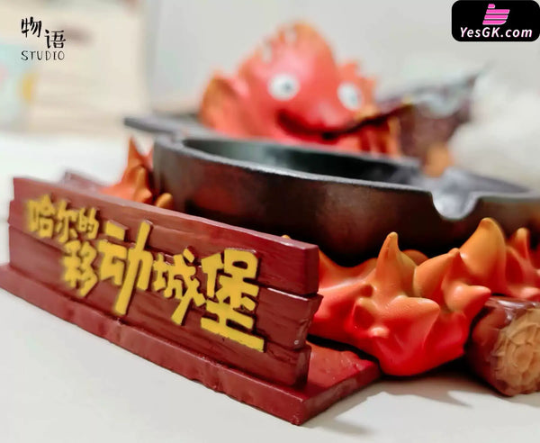 Howl’s Moving Castle Calcifer Ashtray Storage Statue - Wu Yu Studio [Pre-Order] - Miyazaki Anime