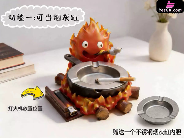 Howl’s Moving Castle Calcifer Ashtray Storage Statue - Wu Yu Studio [Pre-Order] - Miyazaki Anime