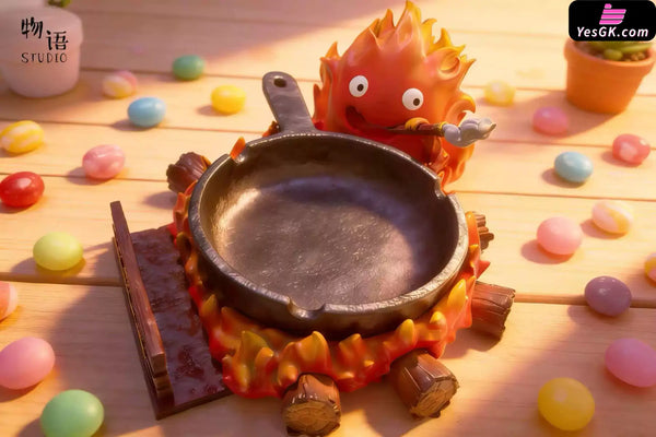 Howl’s Moving Castle Calcifer Ashtray Storage Statue - Wu Yu Studio [Pre-Order] - Miyazaki Anime