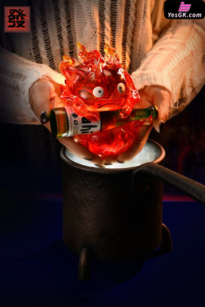 Howl’s Moving Castle Calcifer Desktop Night Light GK Statue - Fa Studio [Pre-Order] Miyazaki Anime