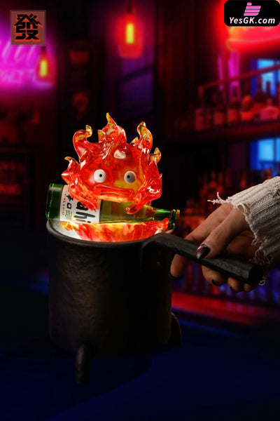 Howl’s Moving Castle Calcifer Desktop Night Light GK Statue - Fa Studio [Pre-Order] Miyazaki Anime