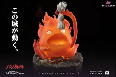 Howl’s Moving Castle Calcifer GK Statue - White Deer Studio [Pre-Order] Deposit / B Miyazaki Anime