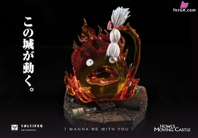 Howl’s Moving Castle Calcifer GK Statue - White Deer Studio [Pre-Order] Miyazaki Anime