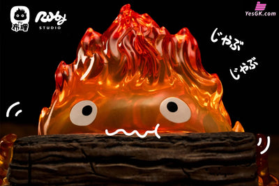 Howl’s Moving Castle Calcifer Night Light GK Statue - Ruby Studio & Buri Studio [Pre-Order] Miyazaki Anime