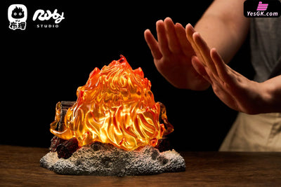 Howl’s Moving Castle Calcifer Night Light GK Statue - Ruby Studio & Buri Studio [Pre-Order] Miyazaki Anime