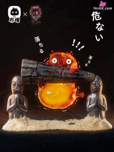 Howl’s Moving Castle Calcifer Resin Statue - Buri Studio & Weare A Design [Pre-Order] Miyazaki Anime