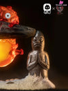 Howl’s Moving Castle Calcifer Resin Statue - Buri Studio & Weare A Design [Pre-Order] Miyazaki Anime
