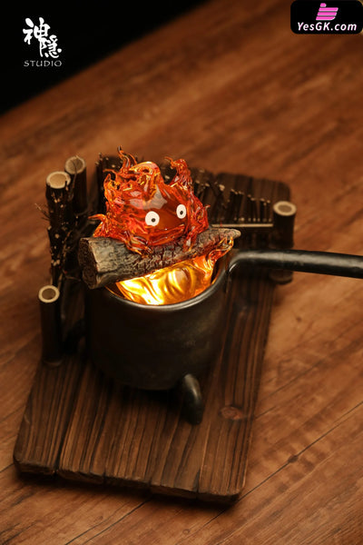 Howl’s Moving Castle Calcifer Resin Statue - Shen Yin Studio [Pre - Order] Deposit Miyazaki Anime