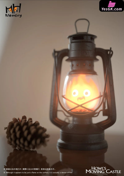 Howl’s Moving Castle Calcifer Table Lamp GK Statue - Memory Studio [Pre-Order] Miyazaki Anime
