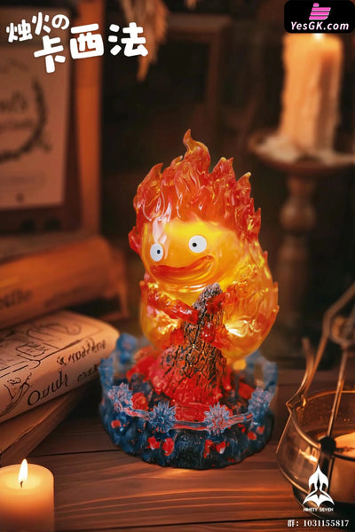Howl’s Moving Castle Carbon Stick Calcifer GK Statue - NINETY SEVEN Studio [Pre-Order] Miyazaki Anime