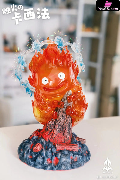 Howl’s Moving Castle Carbon Stick Calcifer GK Statue - NINETY SEVEN Studio [Pre-Order] Miyazaki Anime