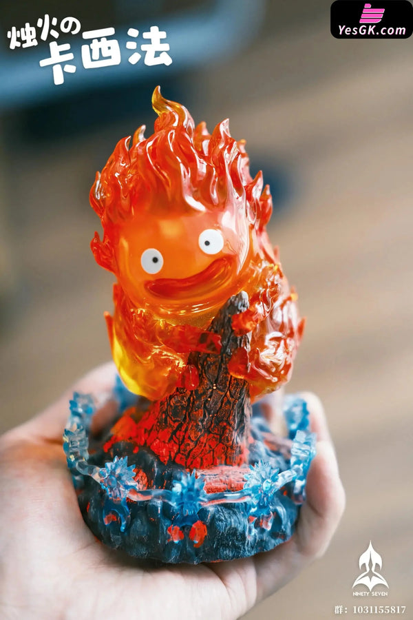 Howl’s Moving Castle Carbon Stick Calcifer GK Statue - NINETY SEVEN Studio [Pre-Order] Miyazaki Anime