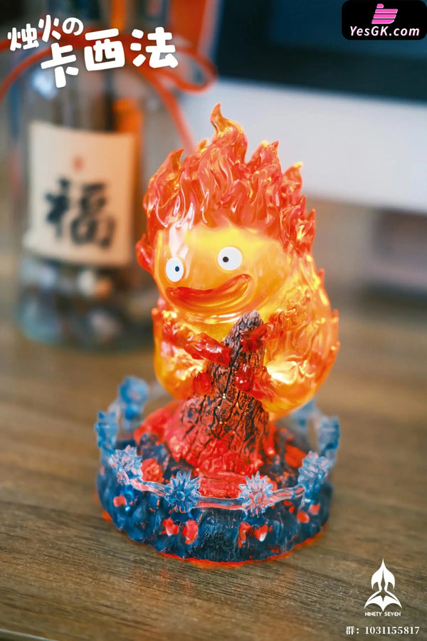 Howl’s Moving Castle Carbon Stick Calcifer GK Statue - NINETY SEVEN Studio [Pre-Order] Miyazaki Anime