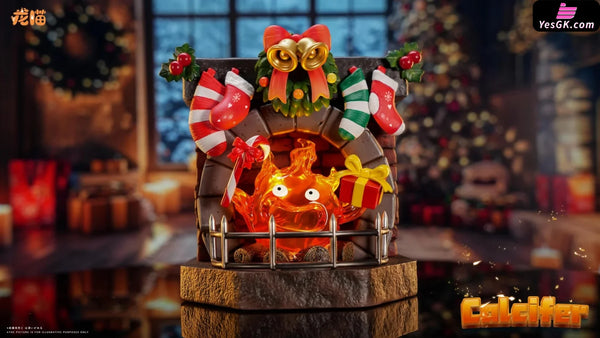 Howl’s Moving Castle Christmas Calcifer 1/6 GK Statue - Long Miao Studio [In-Stock] - Full Payment - Miyazaki Anime
