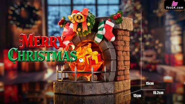 Howl’s Moving Castle Christmas Calcifer 1/6 GK Statue - Long Miao Studio [In-Stock] - Full Payment - Miyazaki Anime