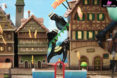 Howl’s Moving Castle Desktop Small Scene Series #6 Sophie and Howl Skywalk GK Statue - OPM Studio [Pre-Order] Miyazaki